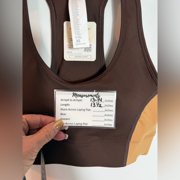 Fabletics Women's “On-The-Go” Medium Impact Racerback Sport Bra.  Size XS.  NWT. - Picture 11 of 14